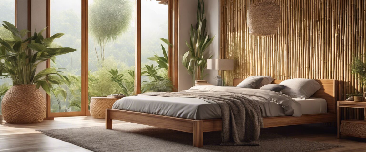 Bamboo Bedroom Design Ideas