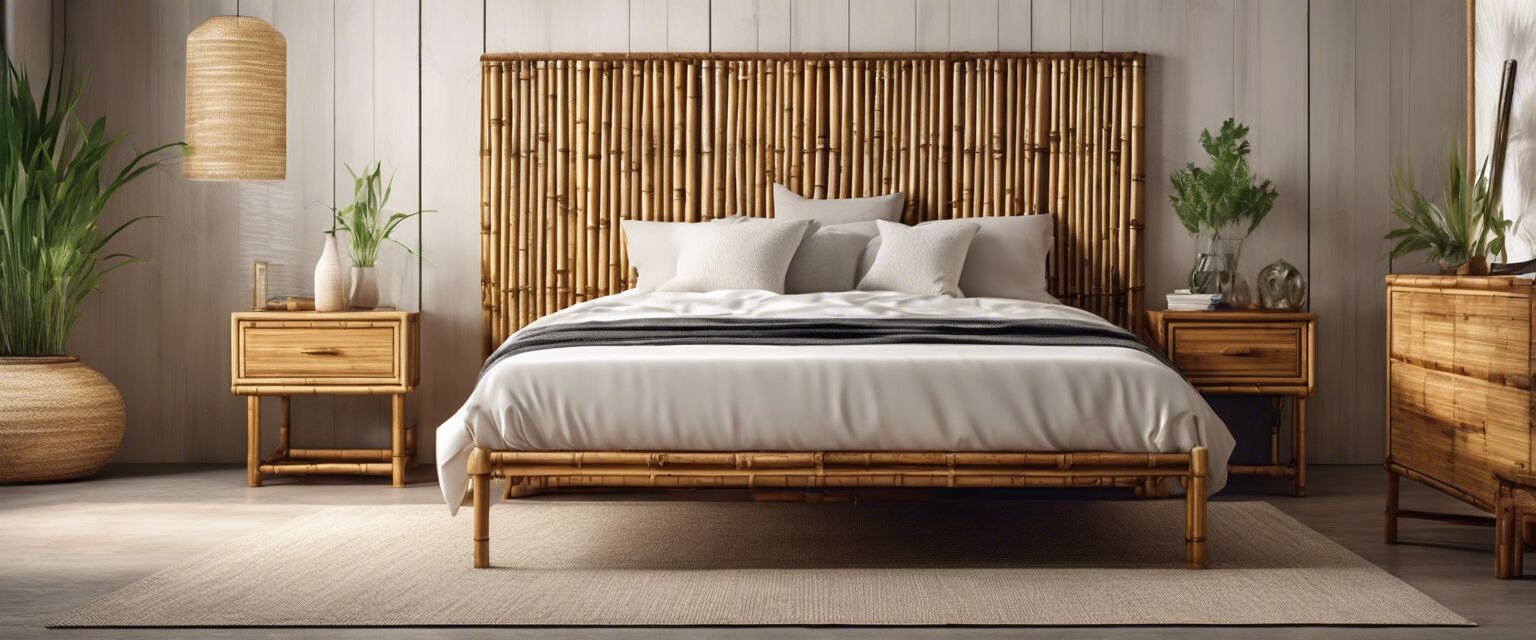 Bamboo bedroom furniture ideas