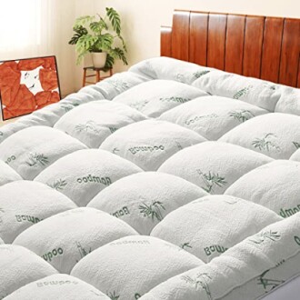 SakuraHome Bamboo Mattress Topper