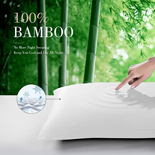 WISHSMILE Bamboo Pillow Cases