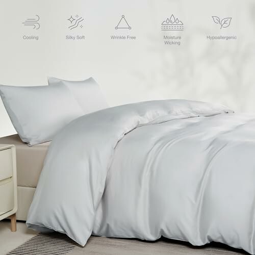 JELLYMONI King Size Bamboo Duvet Cover